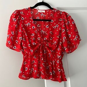 Socialite Floral Top